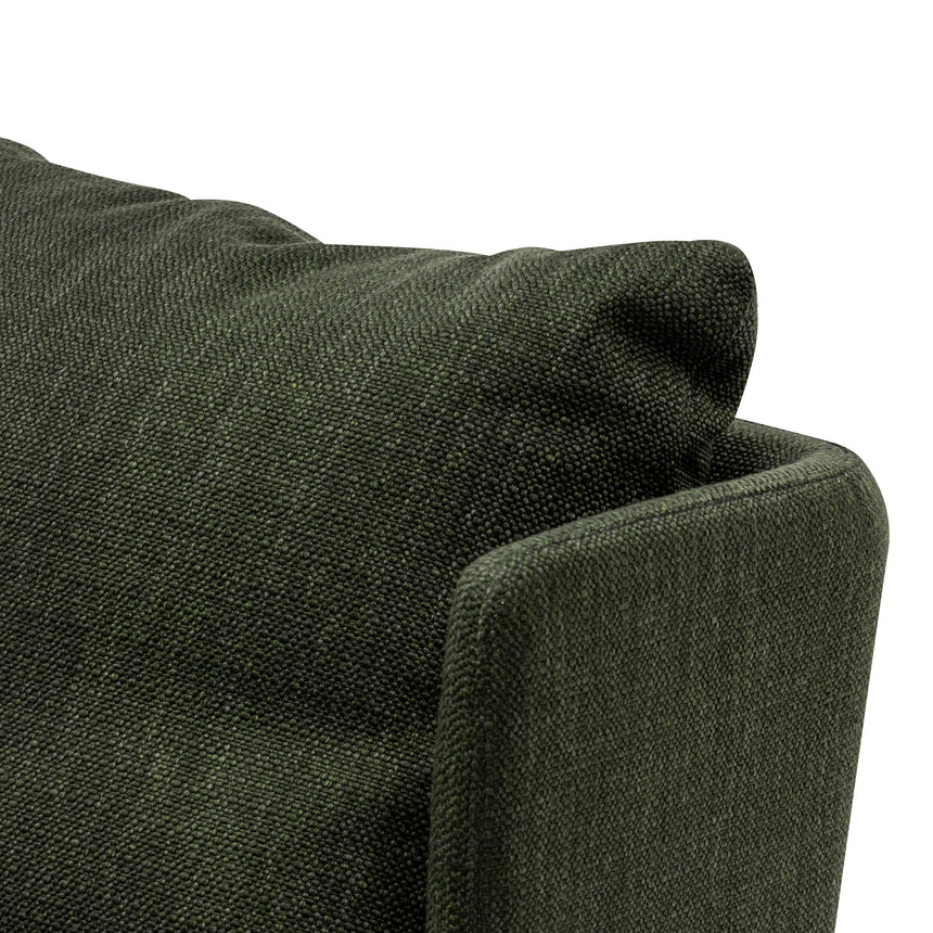 Fabric Armchair - Fir Green - View 9