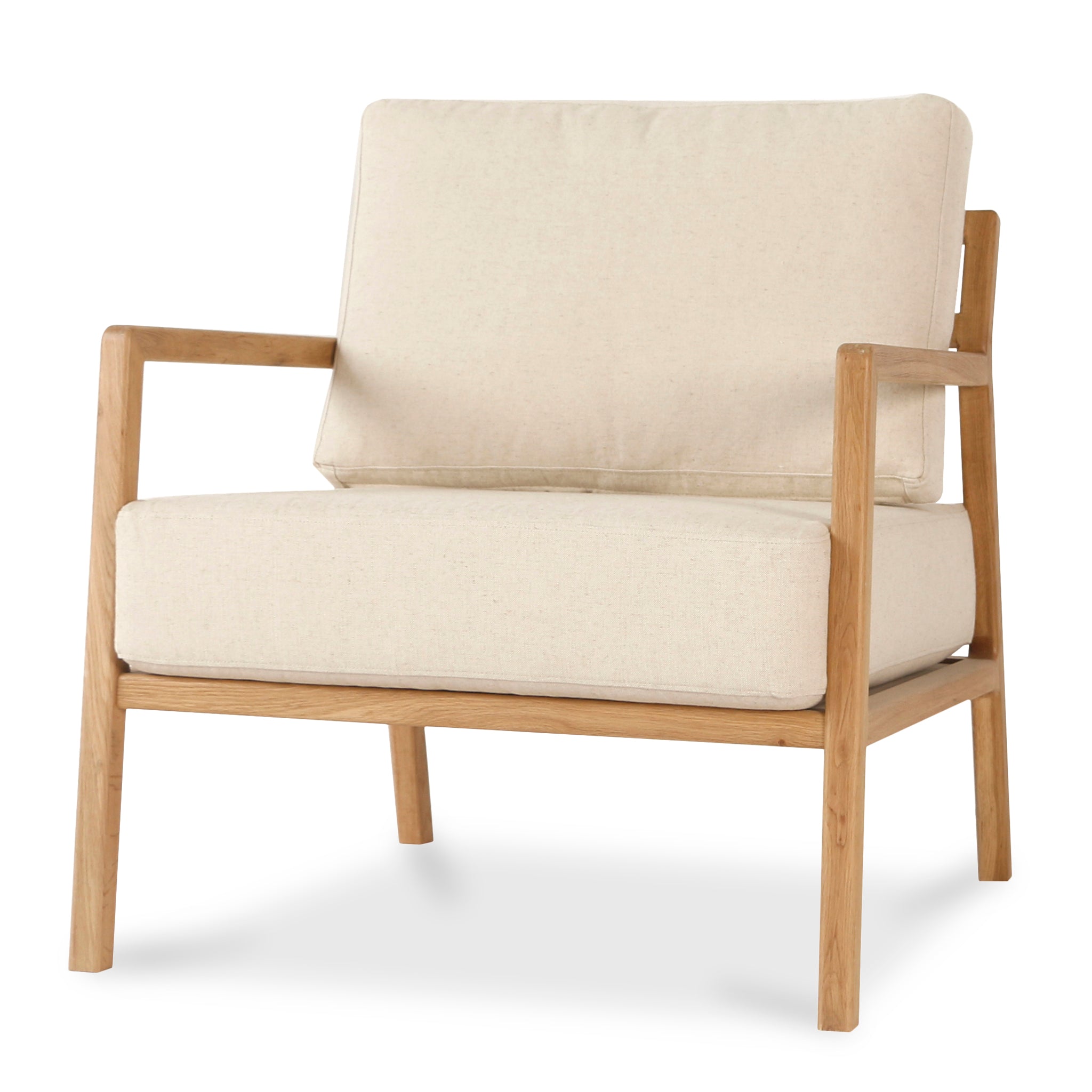 Fabric Armchair | Dawn Beige | Myka Home