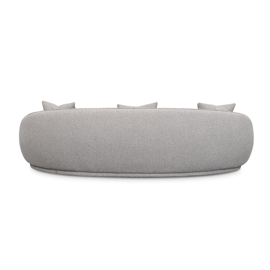 4 Seater Sofa - Ash Grey Boucle - View 8