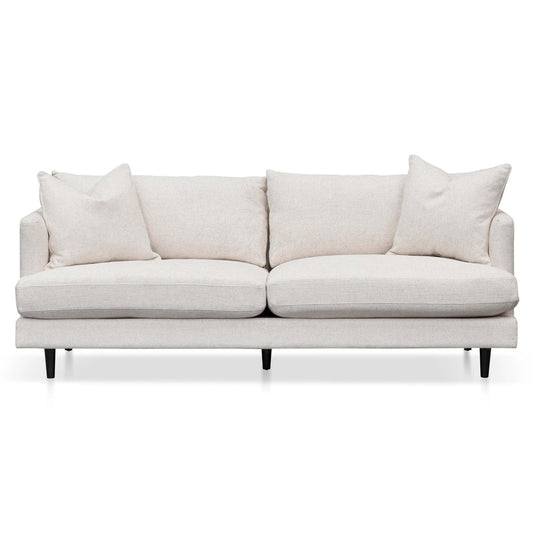CLC8114-CA 3 Seater Fabric Sofa - Silver Rust