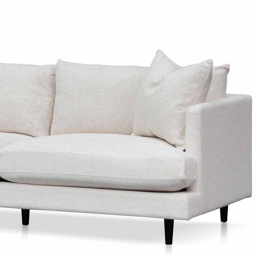 3 Seater Fabric Sofa - Silver Rust - View 7