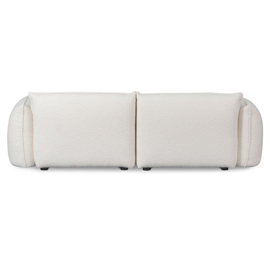 3 Seater Sofa - White Wash Boucle - View 9