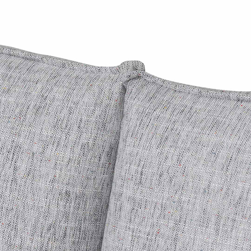 3 Seater Sofa - Light Spec Grey - View 4