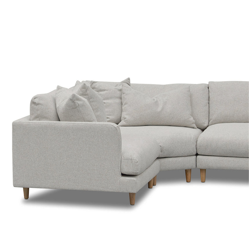 Left Return Modular Sofa - Sterling Sand - View 4