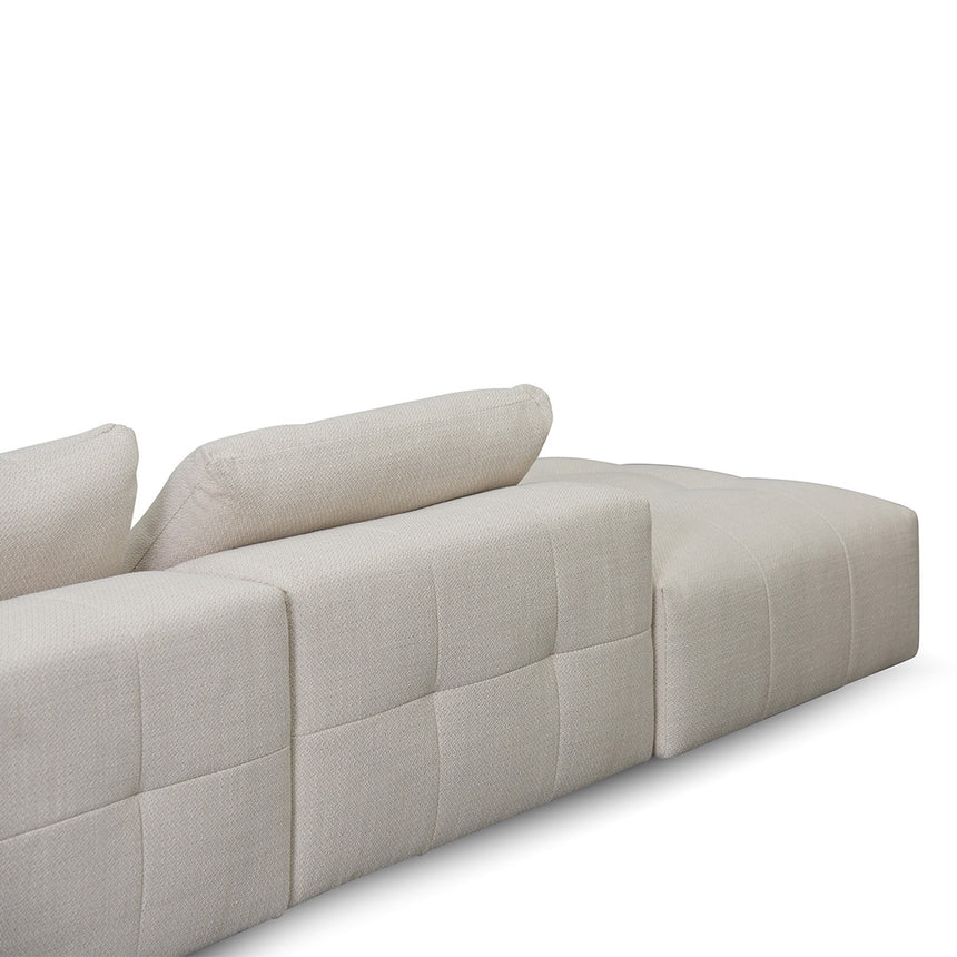 Right Chaise Fabric Sofa - Taupe Beige - View 20