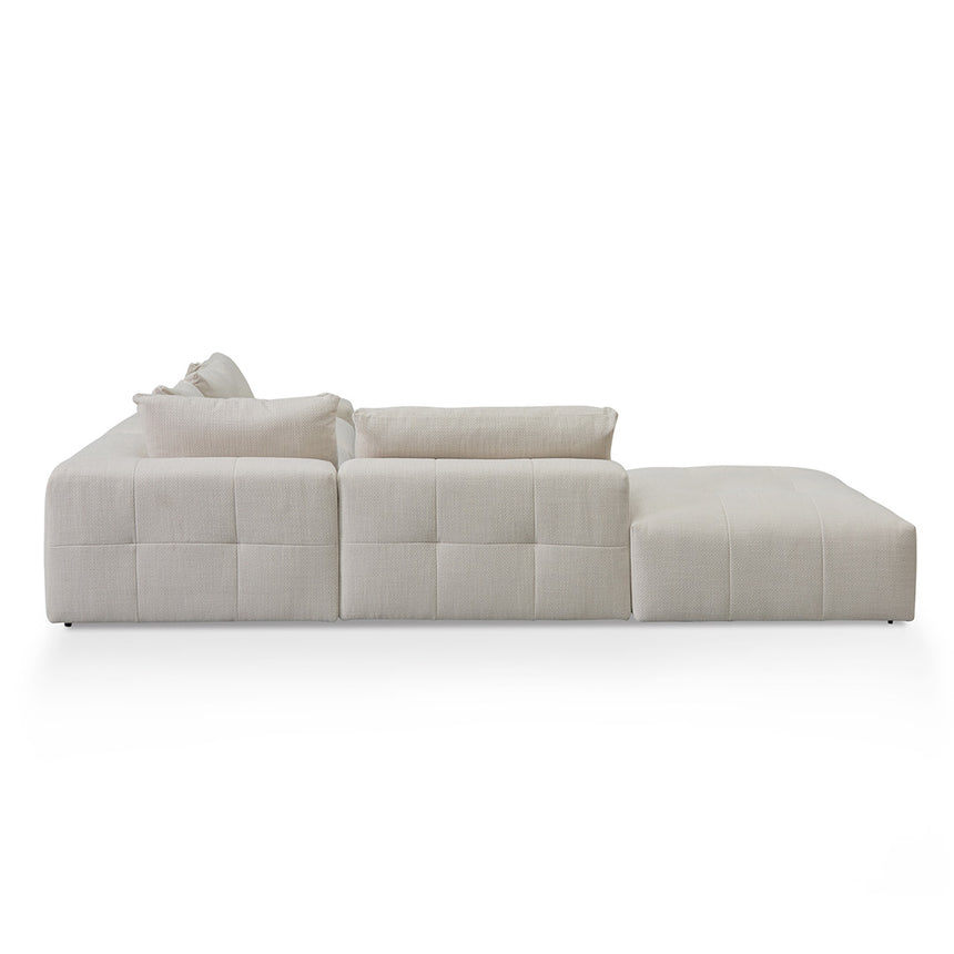 Right Chaise Fabric Sofa - Taupe Beige - View 21
