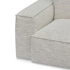 CLC8332-KSO Left Chaise Fabric Sofa - Fog Grey