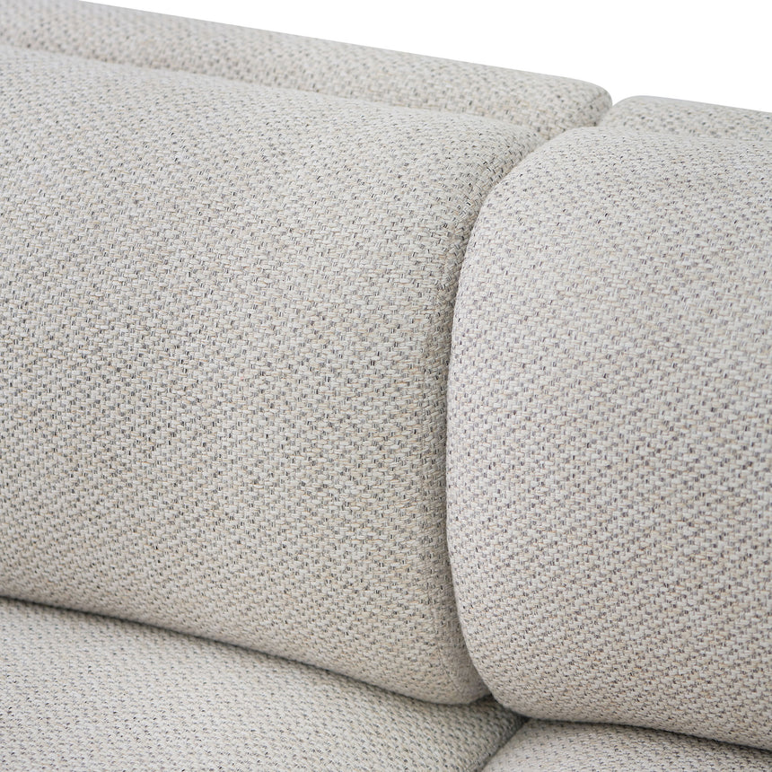 4 Seater Fabric Sofa - Sterling Sand - View 5