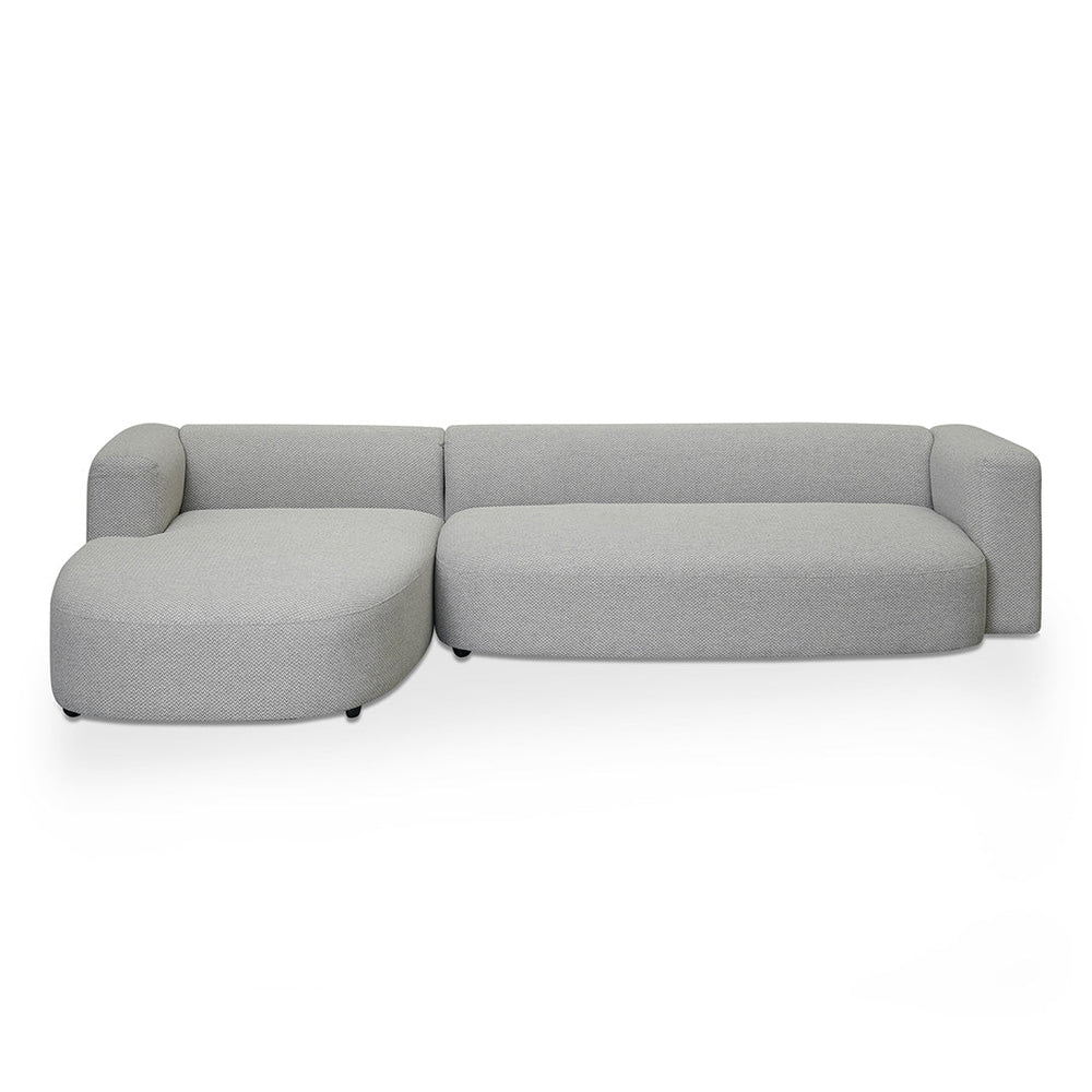 Left Chaise Sofa - Grey - View 2