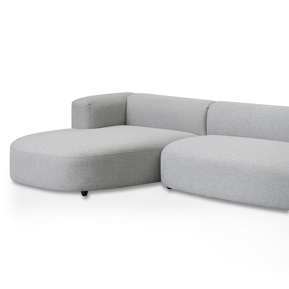Left Chaise Sofa - Grey - View 5