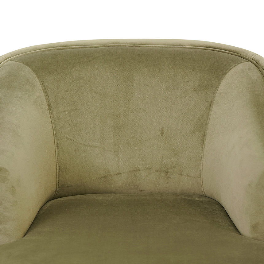 Fabric Armchair - Elegant Sage - View 3