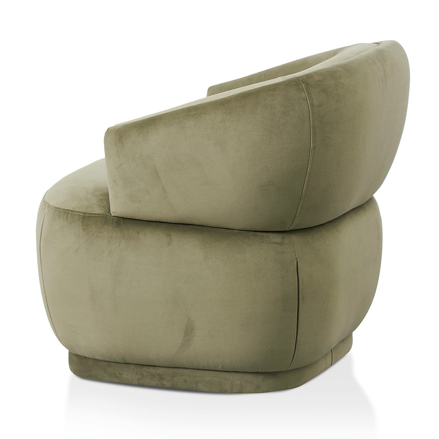 Fabric Armchair - Elegant Sage - View 7