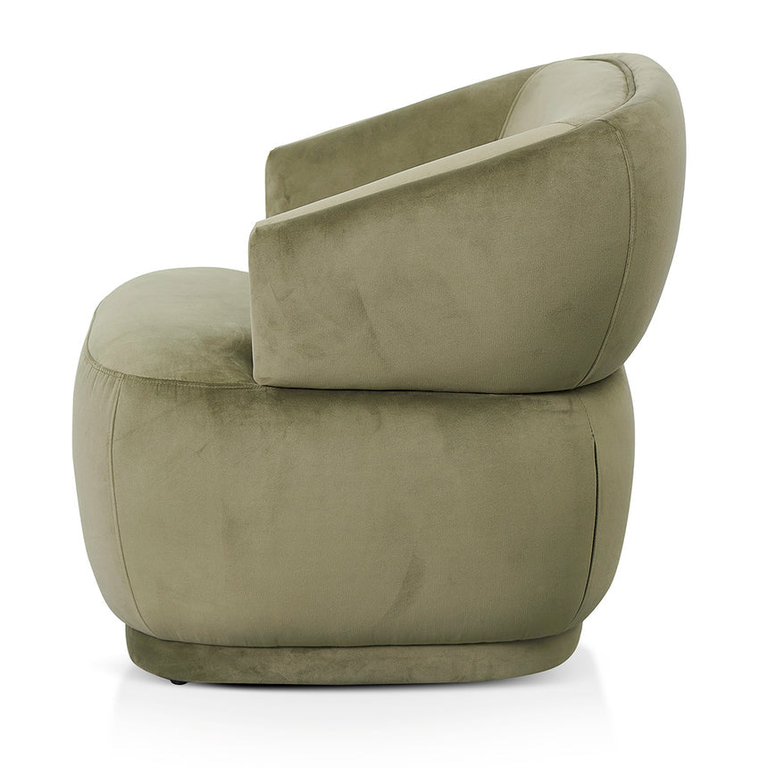 Fabric Armchair - Elegant Sage - View 9
