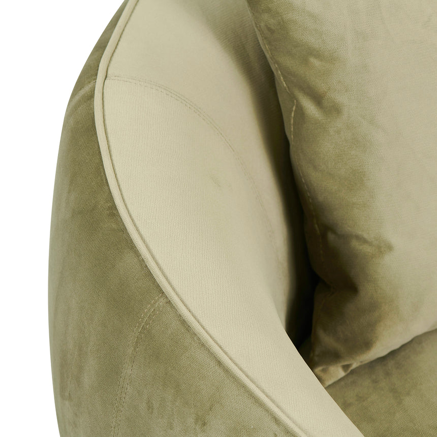 Fabric Armchair - Elegant Sage - View 6
