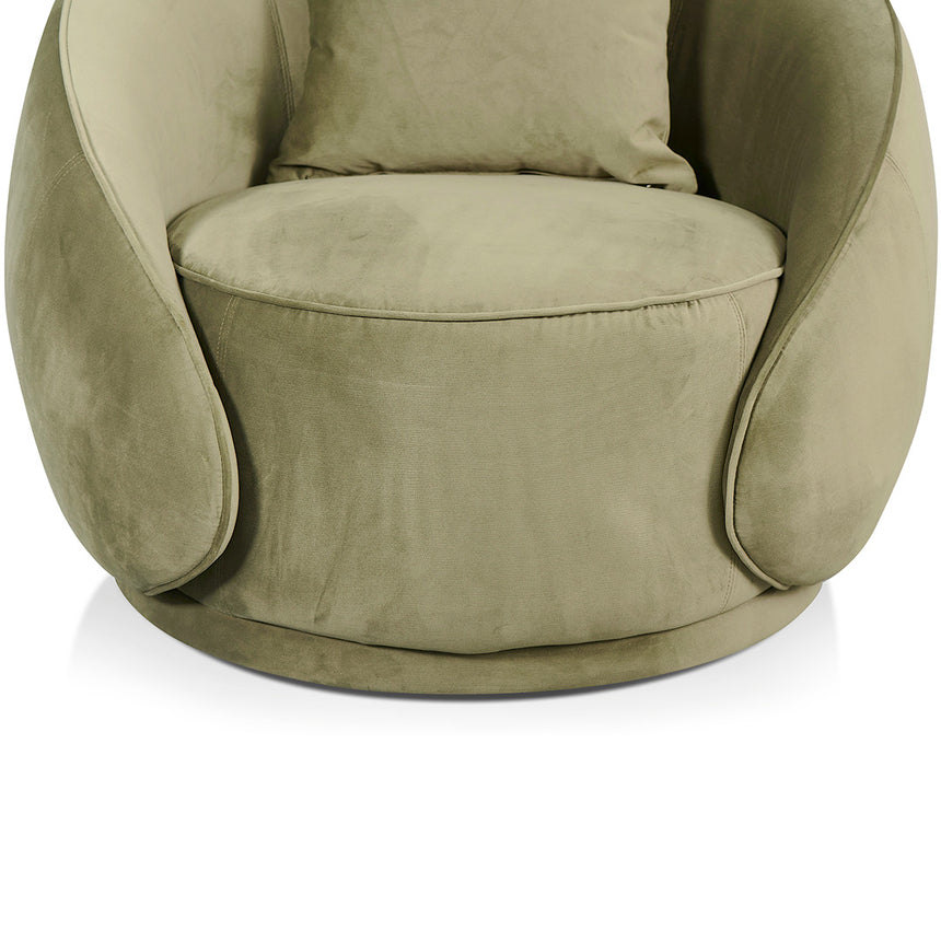 Fabric Armchair - Elegant Sage - View 8