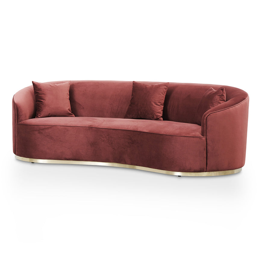 3 Seater Sofa - Elegant Plum - View 8