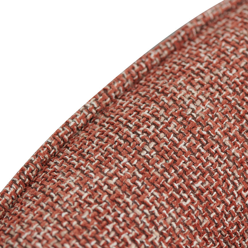 Swivel Armchair - Moss Rust Orange - View 4