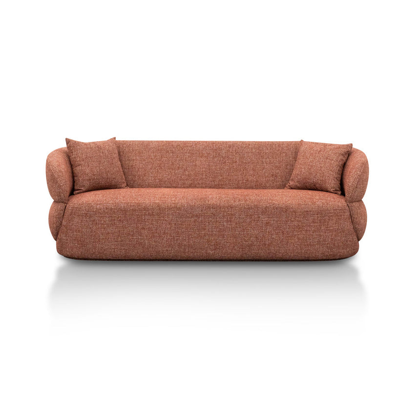3 Seater Sofa - Moss Rust Orange - View 2