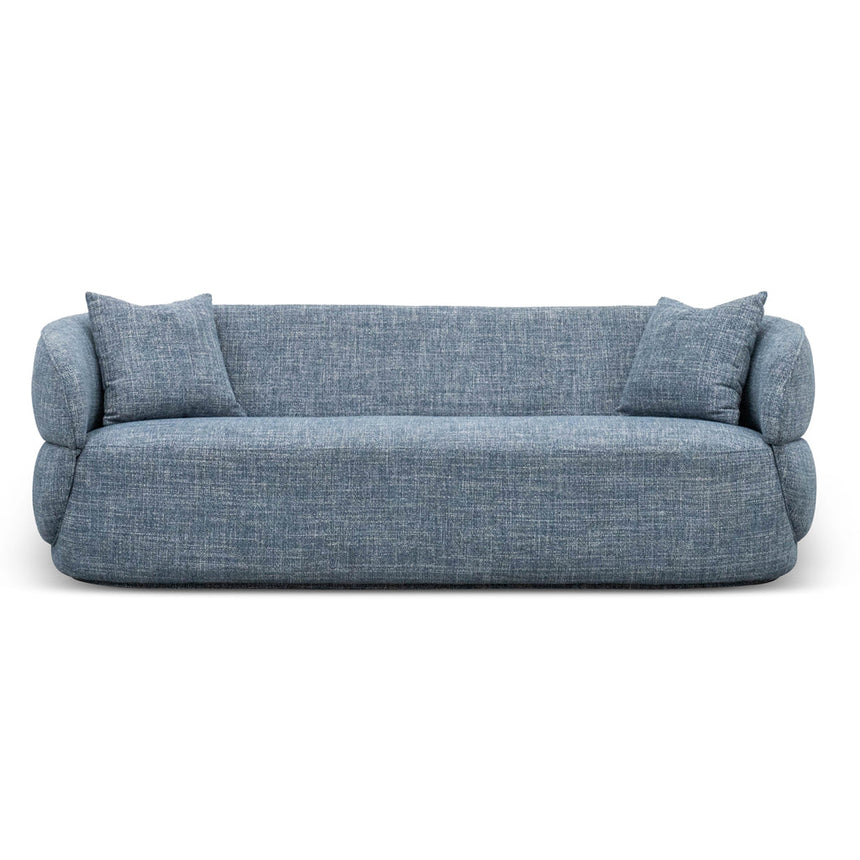 3 Seater Sofa - Moss Blue - View 2