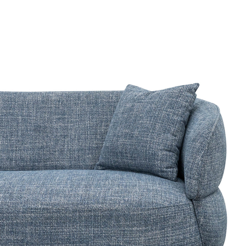 3 Seater Sofa - Moss Blue - View 8