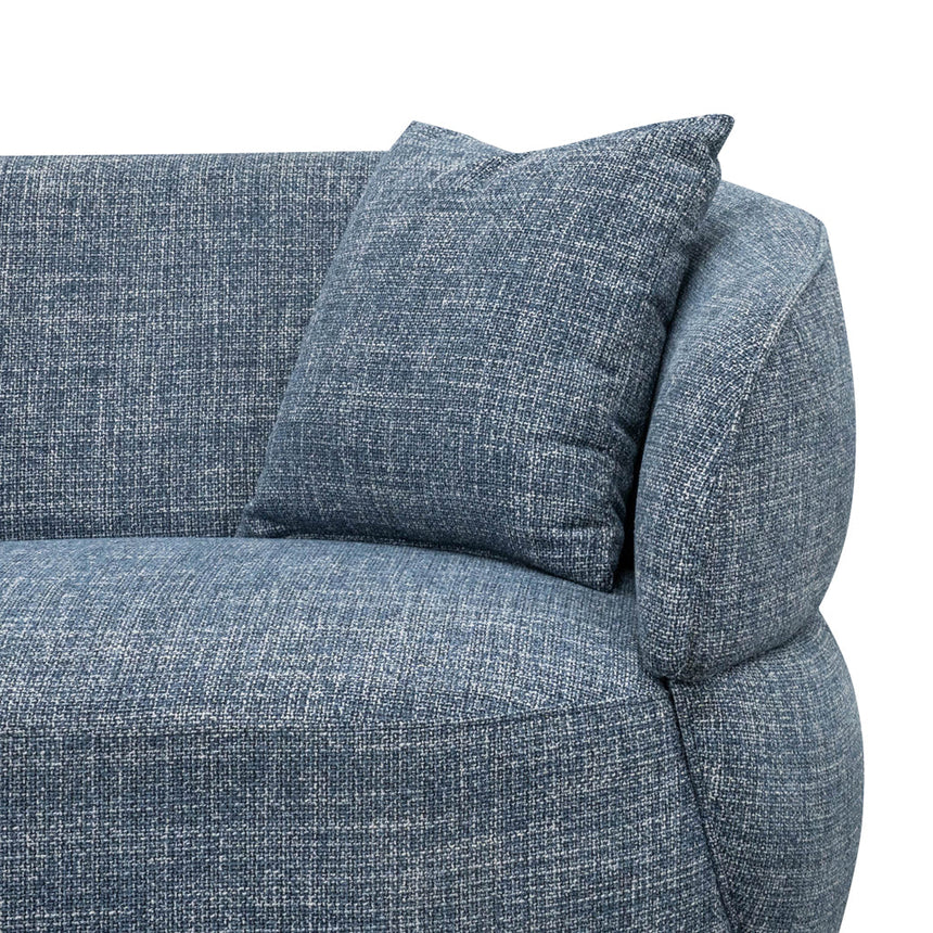 3 Seater Sofa - Moss Blue - View 9