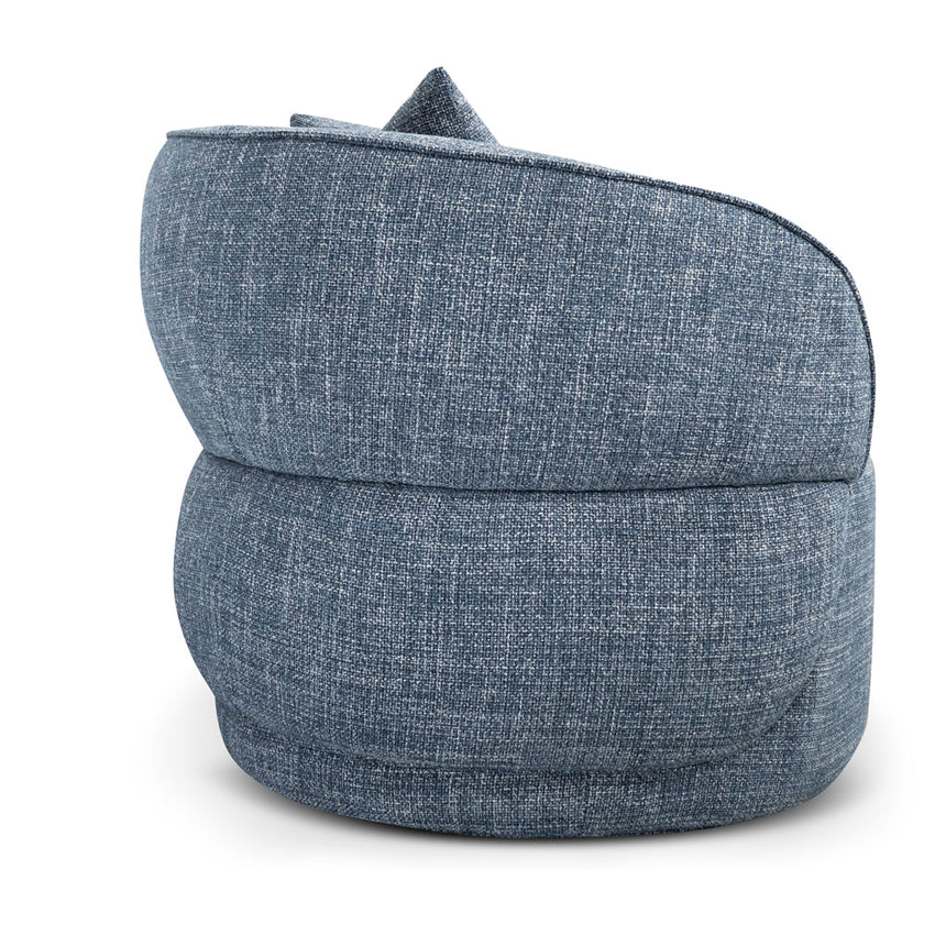 3 Seater Sofa - Moss Blue - View 4