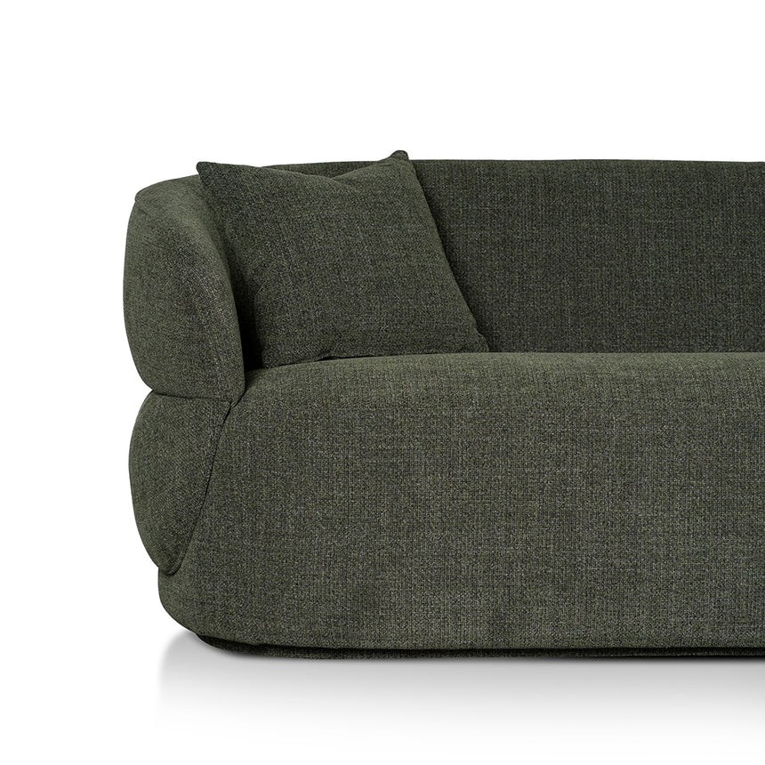 3 Seater Sofa- Moss Green - View 4