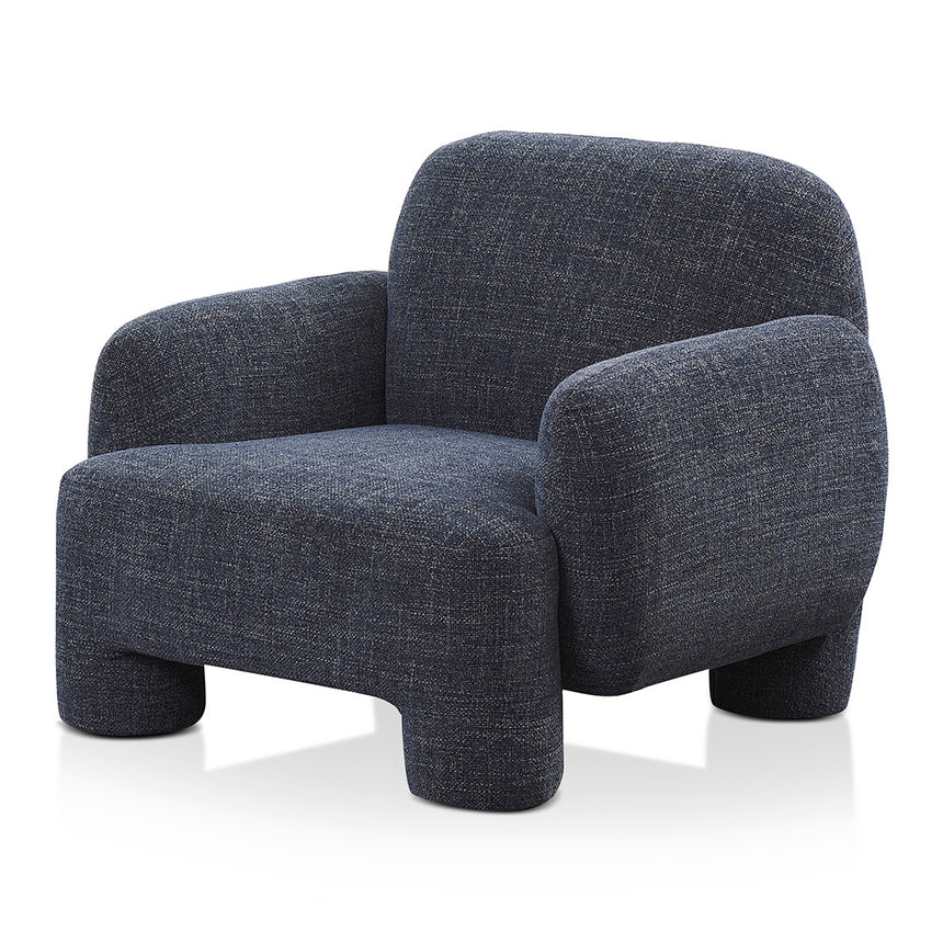 Armchair - Moss Navy - View 3