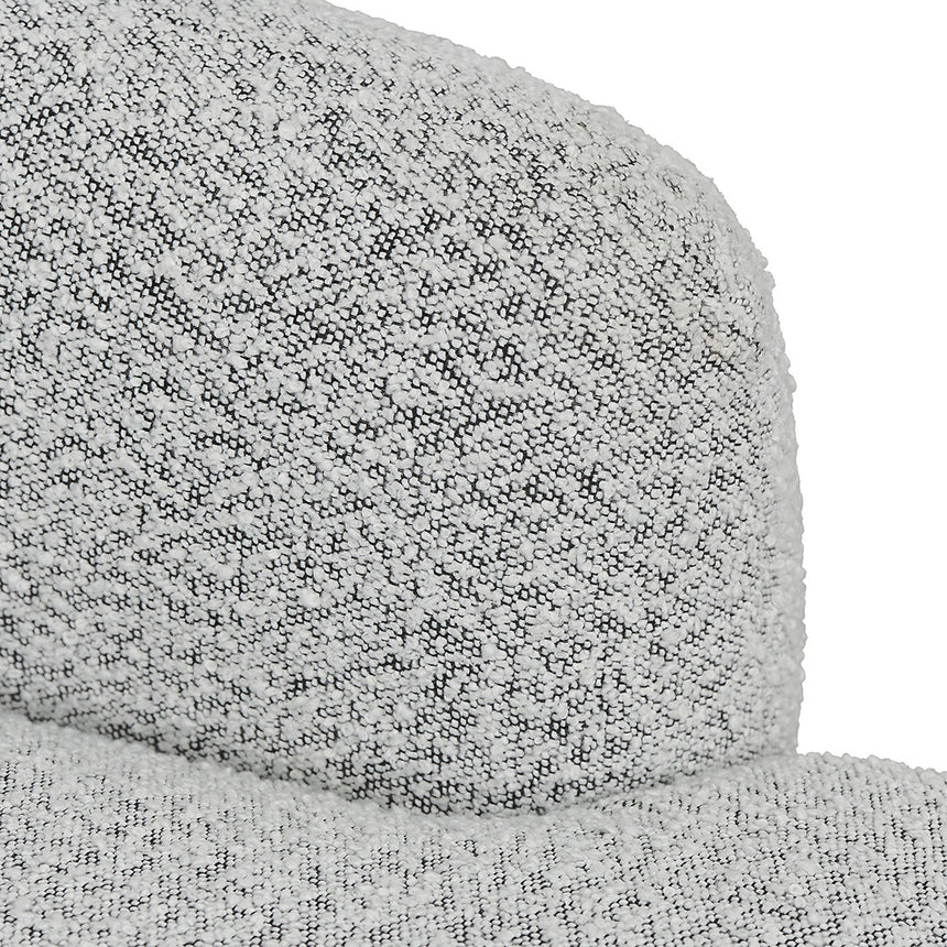 Armchair - Moonlit Pepper Boucle - View 4
