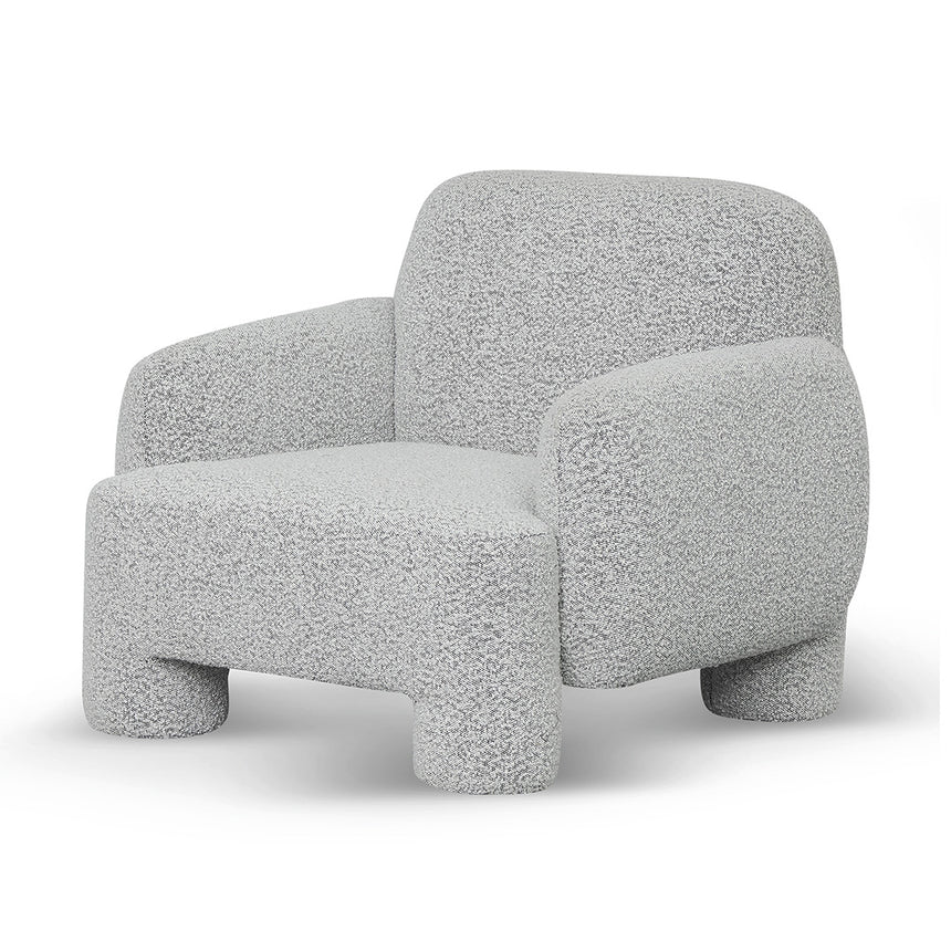 Armchair - Moonlit Pepper Boucle - View 5