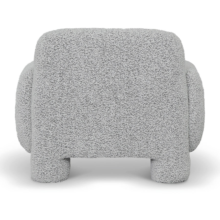 Armchair - Moonlit Pepper Boucle - View 9