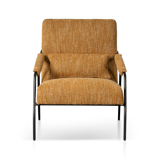 Fabric Armchair | Ginger Brown | Myka Home