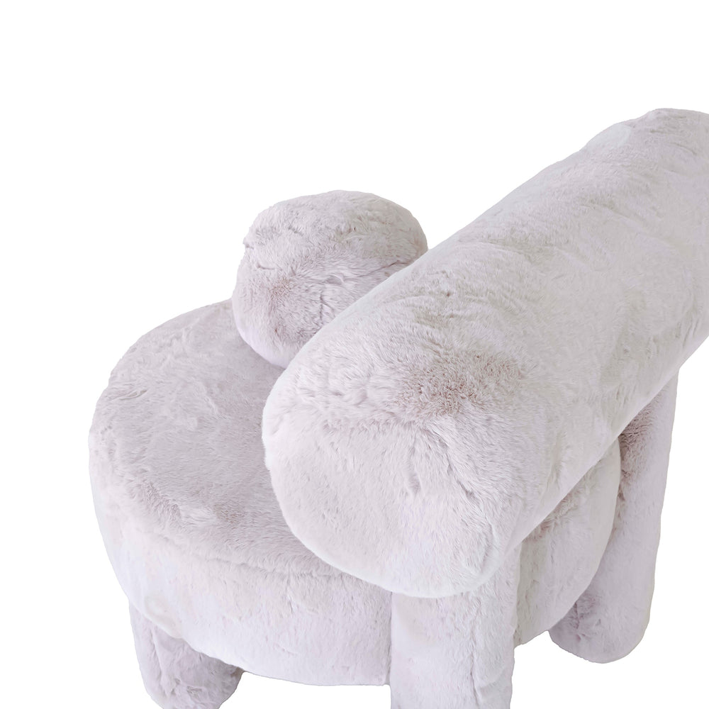 Lounge Chair | Warm Grey | Myka Home - View 4