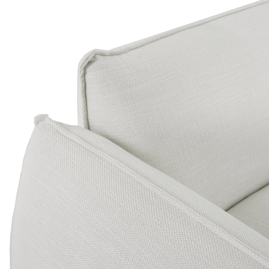 3 Seater Right Chaise Sofa | Beige | Myka Home - View 4