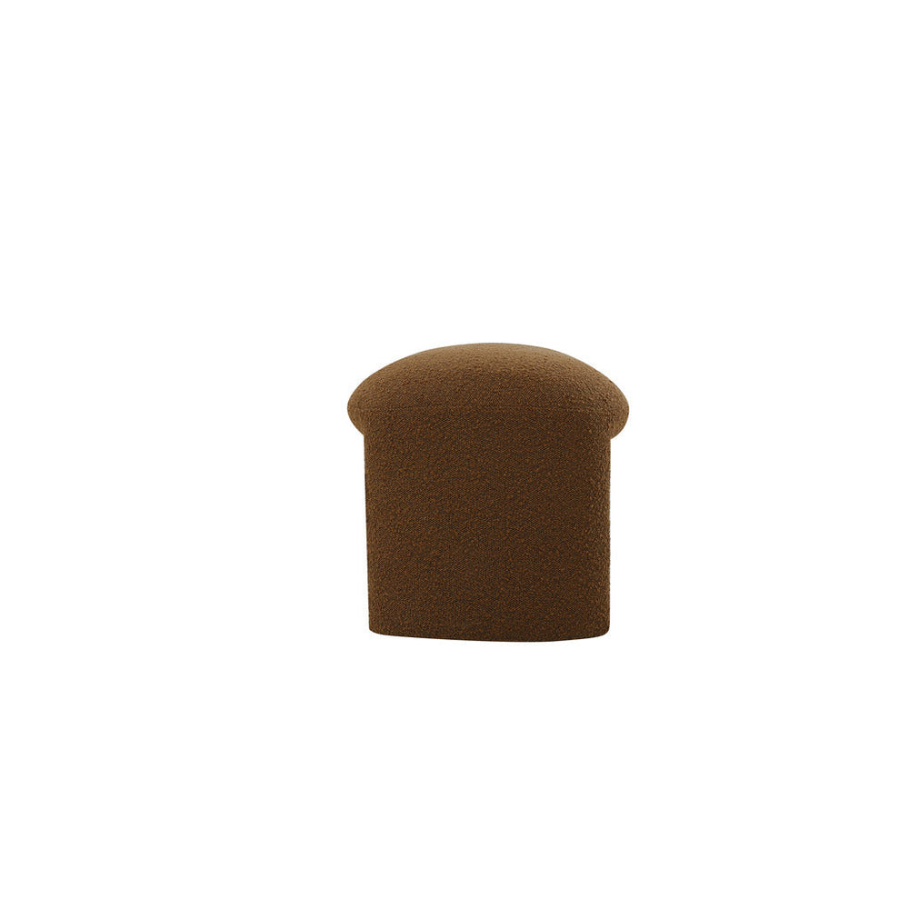1.5m Long Ottoman Bench | Brown Boucle | Myka Home - View 5