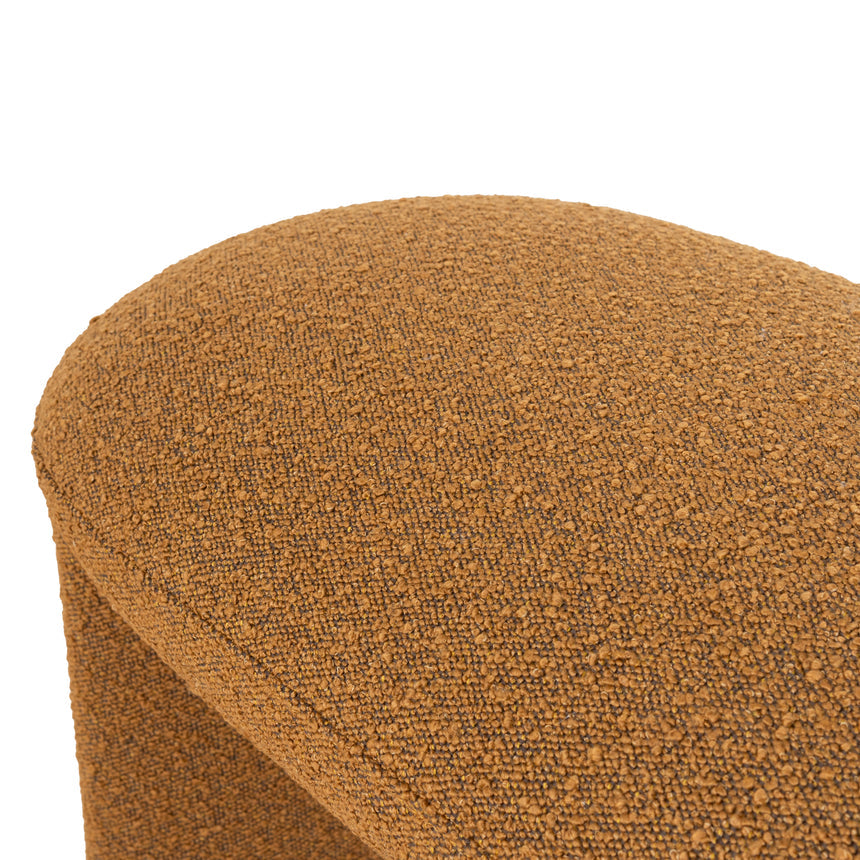 1.5m Long Ottoman Bench | Brown Boucle | Myka Home - View 8