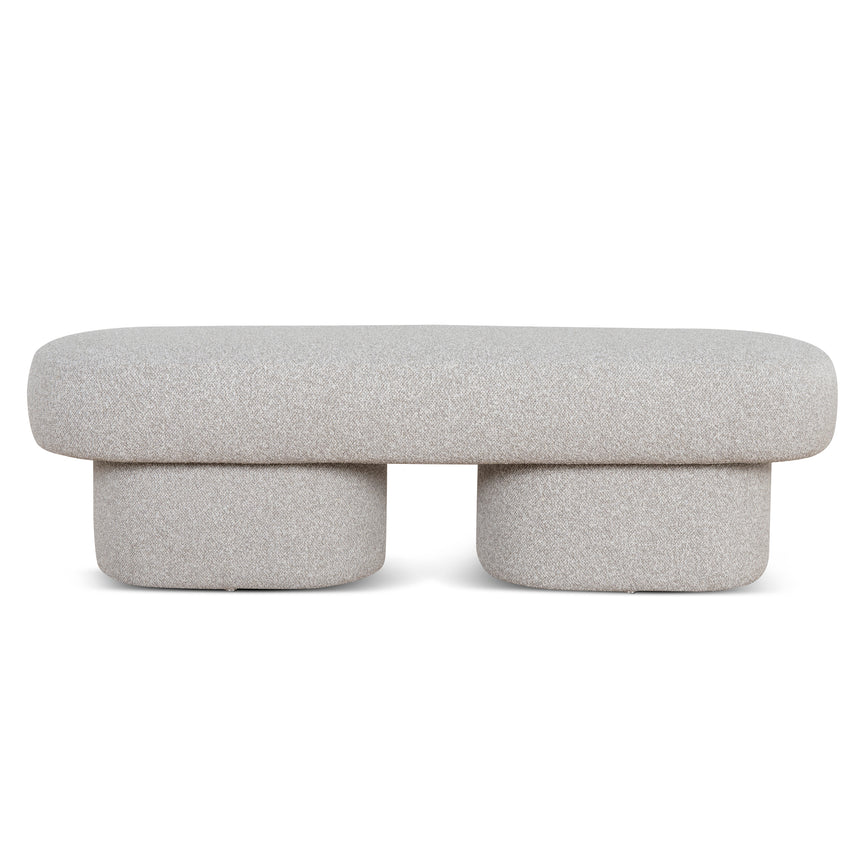 1.5m Long Ottoman Bench | Clay Grey | Myka Home - View 2