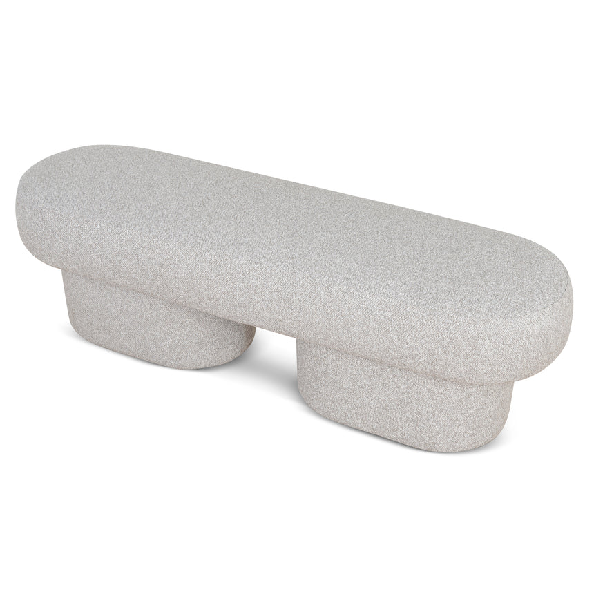 1.5m Long Ottoman Bench | Clay Grey | Myka Home - View 3