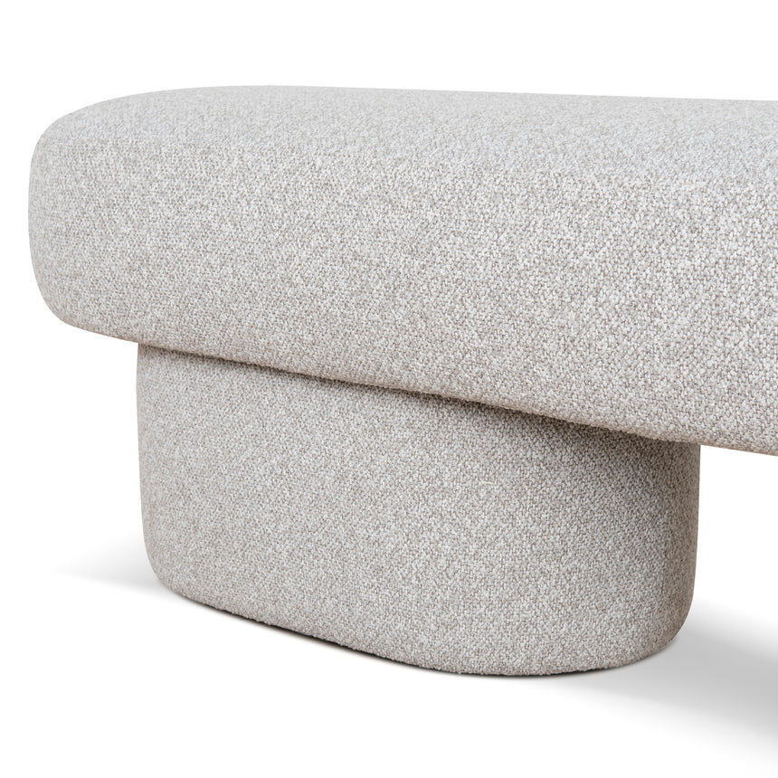 1.5m Long Ottoman Bench | Clay Grey | Myka Home - View 6