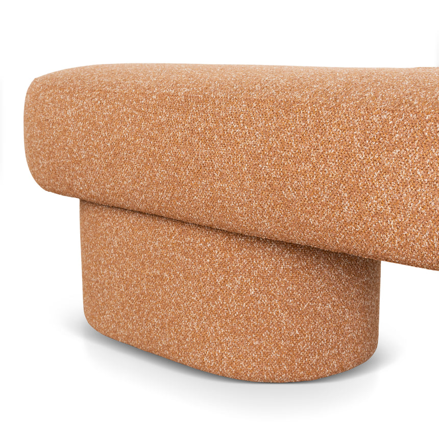 1.5m Long Ottoman Bench | Copper Brown | Myka Home - View 6