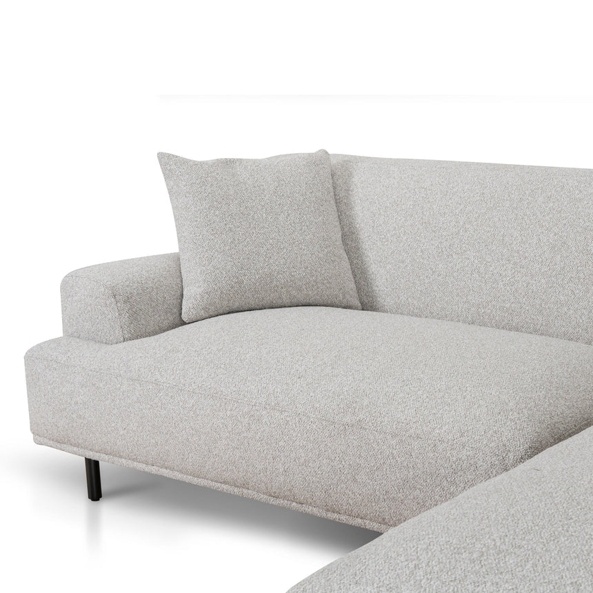 Right Chaise Sofa | Clay Grey | Myka Home - View 15