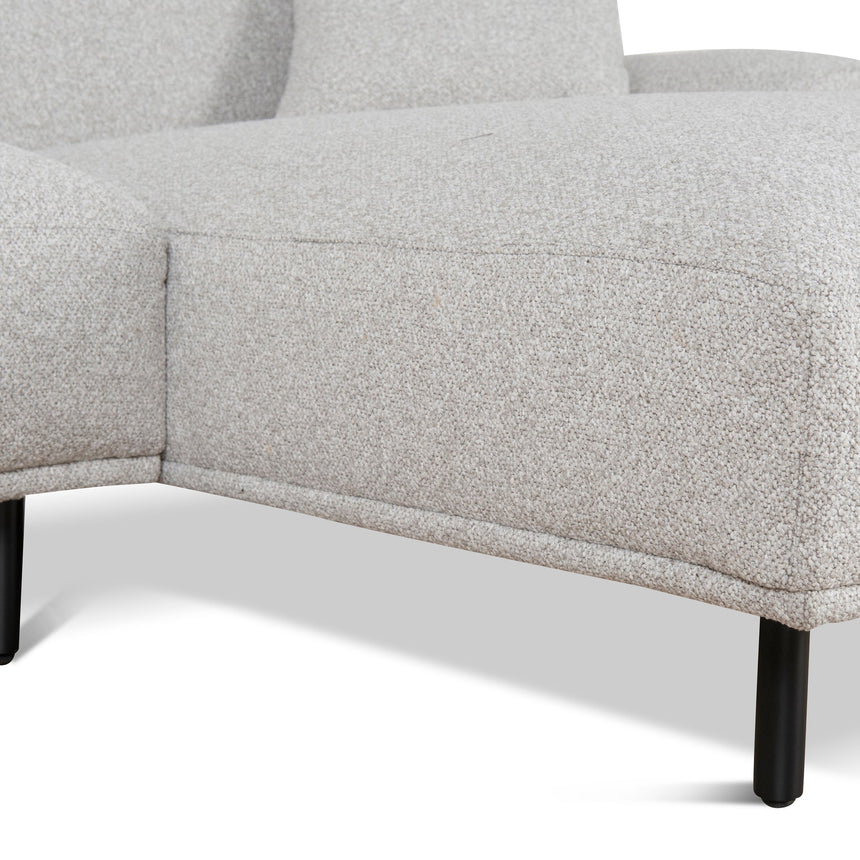 Right Chaise Sofa | Clay Grey | Myka Home - View 12