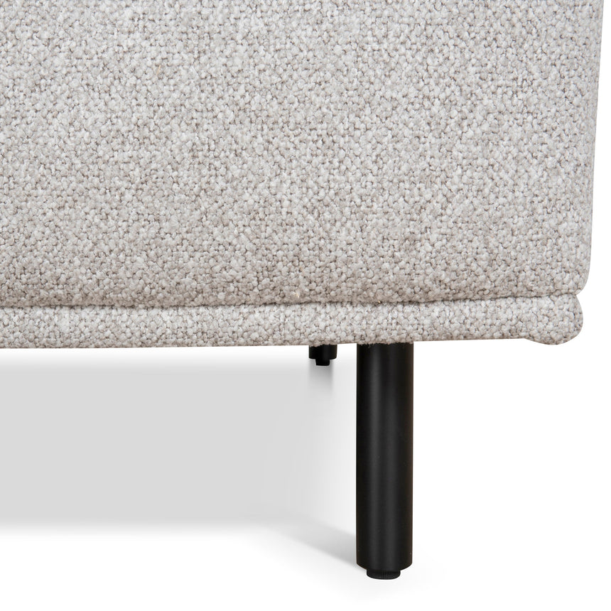 Left Chaise Sofa | Clay Grey | Myka Home - View 14