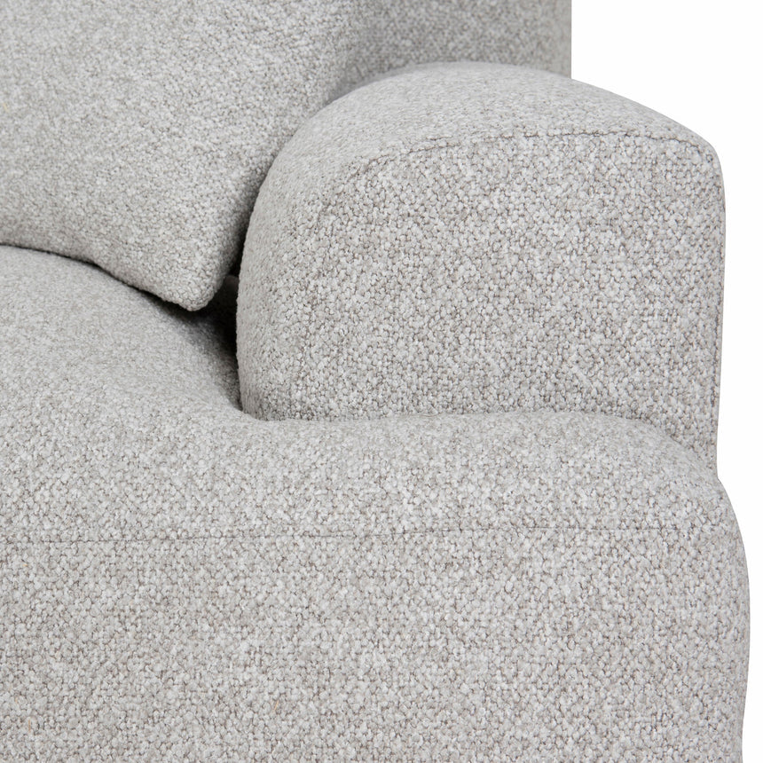 Left Chaise Sofa | Clay Grey | Myka Home - View 15