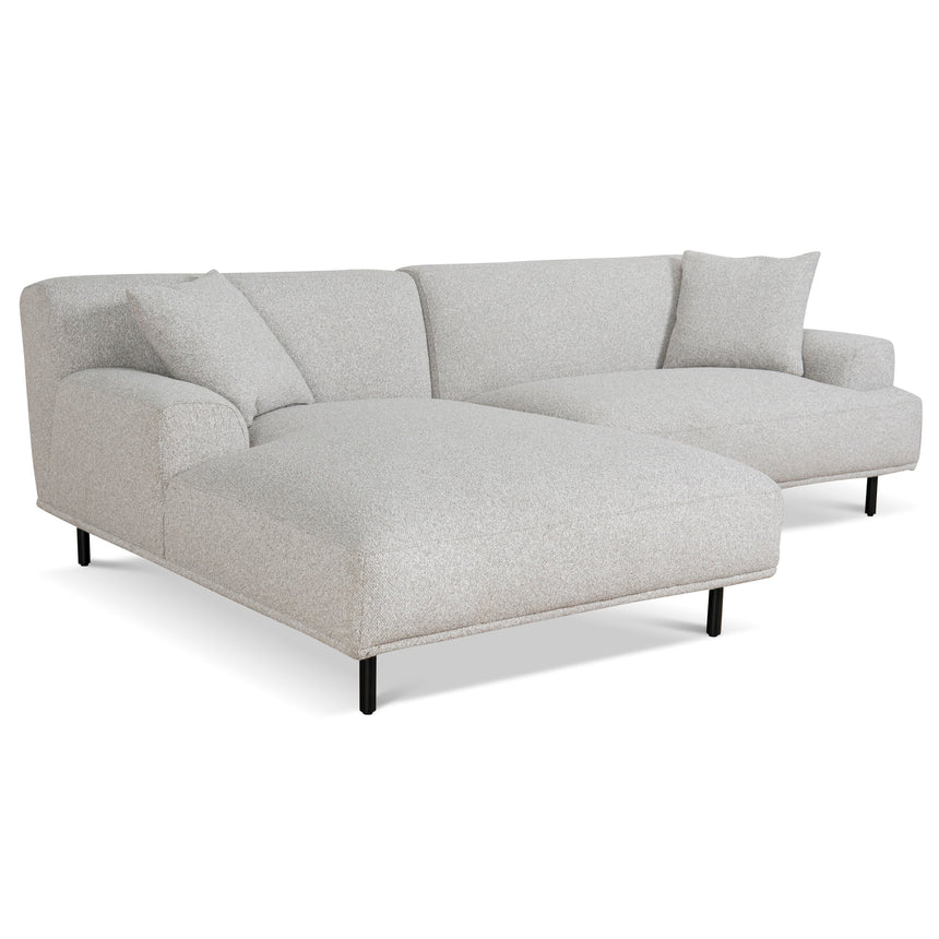 Left Chaise Sofa | Clay Grey | Myka Home