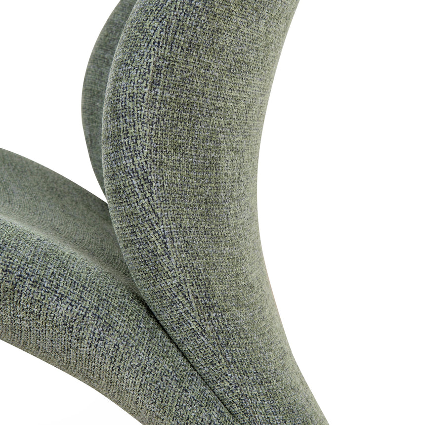 Lounge Chair | Moss Green | Myka Home - View 13