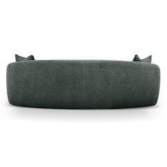 CLC8777-CA 3 Seater Fabric Sofa -  Moss Green
