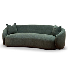 CLC8777-CA 3 Seater Fabric Sofa -  Moss Green
