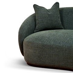 CLC8777-CA 3 Seater Fabric Sofa -  Moss Green