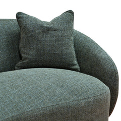 CLC8777-CA 3 Seater Fabric Sofa -  Moss Green